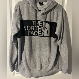 Gray North Face Hoodie. XL
